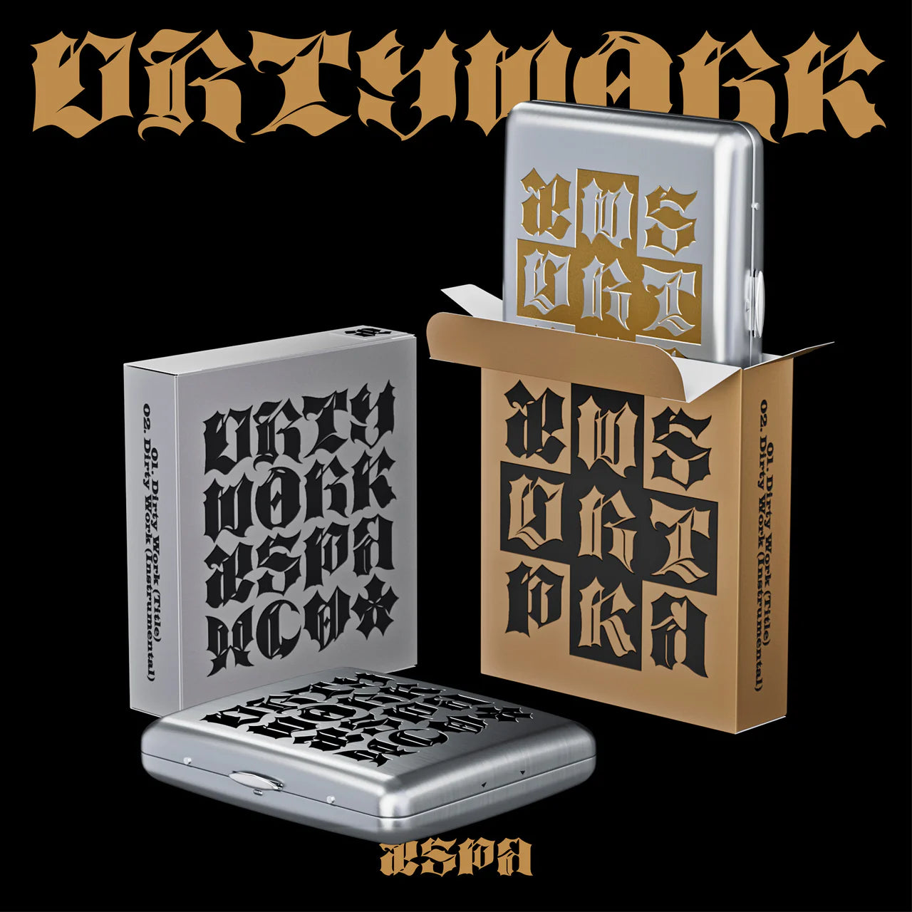 (PRE-ORDER) aespa - [DIRTY WORK] Single Album DIRTY CASE ver