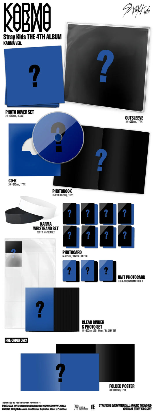 (PRE-ORDER) STRAY KIDS - KARMA LIMITED VER