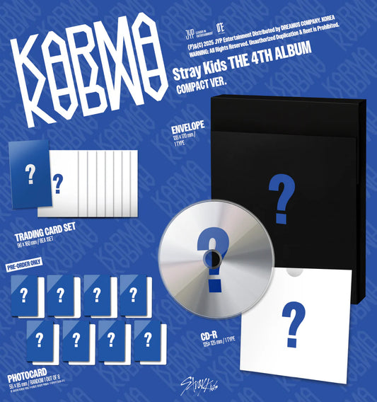 (PRE-ORDER) STRAY KIDS - KARMA COMPACT Version