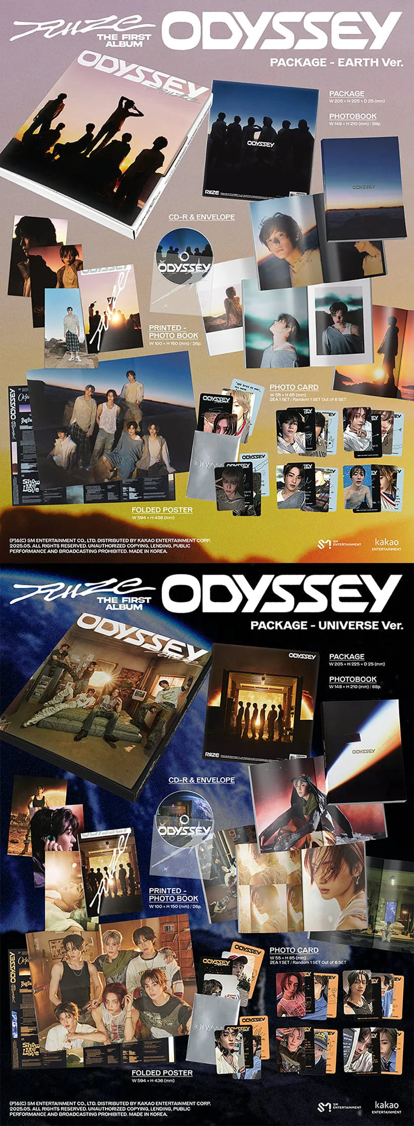 RIIZE - ODYSSEY (PACKAGE Ver.)