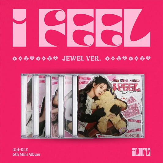 (G)I-DLE - [I FEEL] JEWEL CASE RANDOM Version